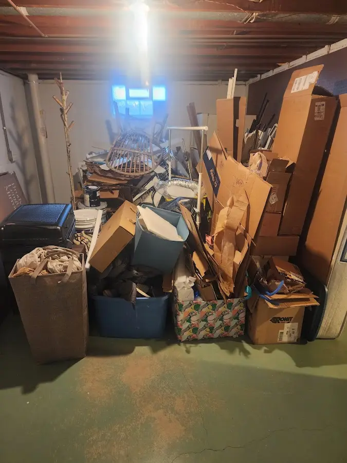 Roll-off dumpster container at job site for Construction Dumpster Rental in Moncks Corner